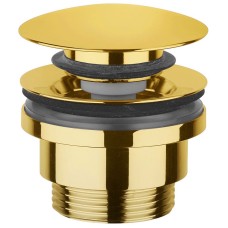 Донный клапан Paffoni Light ZSCA050HG Сlick-Сlack Золото