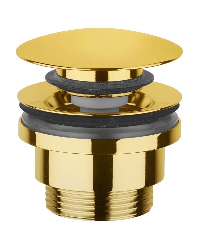 Донный клапан Paffoni Light ZSCA050HG Сlick-Сlack Золото