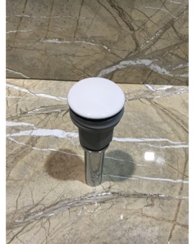 Донный клапан CeramaLux RD020 Белый