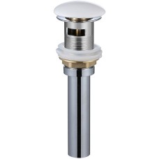 Донный клапан WeltWasser WW PP GL-WT 10000003677 click-clack Белый глянцевый