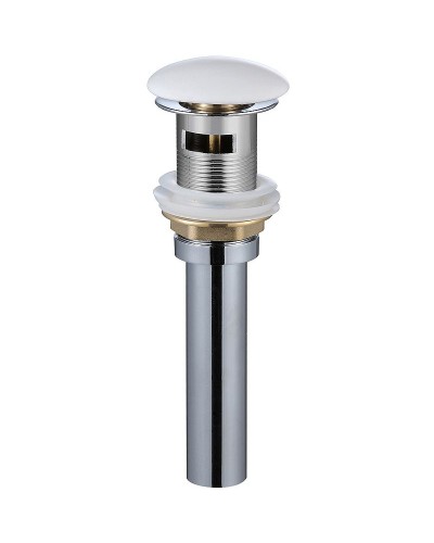 Донный клапан WeltWasser WW PP MT-WT 10000003731 click-clack Белый матовый