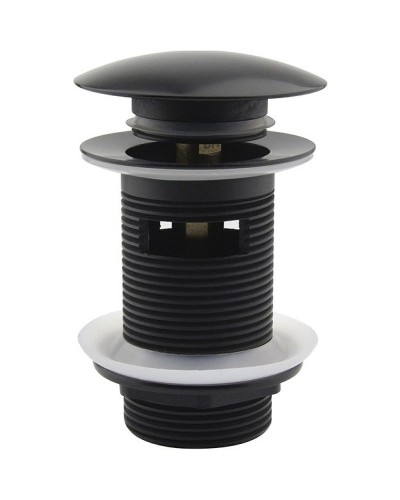 Донный клапан CeramaLux BB-005 Click-Clack Черный матовый