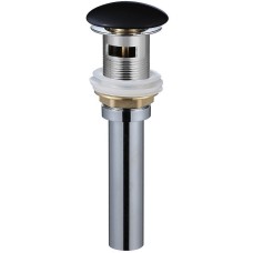 Донный клапан WeltWasser WW PP MT-BL 10000003732 click-clack Черный матовый