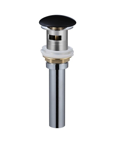 Донный клапан WeltWasser WW PP MT-BL 10000003732 click-clack Черный матовый