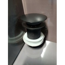 Донный клапан CeramaLux BB-006 Click-Clack Черный матовый