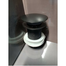 Донный клапан CeramaLux BB-006 Click-Clack Черный матовый