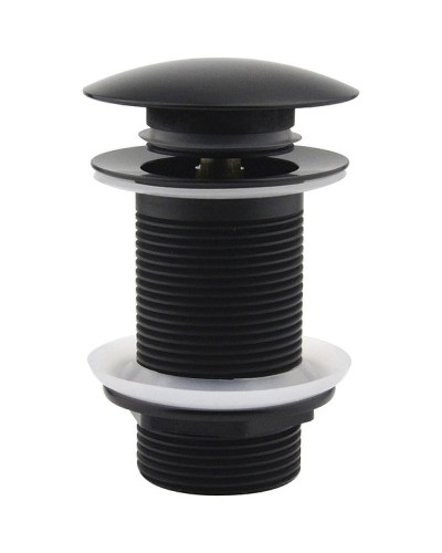 Донный клапан CeramaLux BB-006 Click-Clack Черный матовый