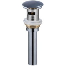 Донный клапан WeltWasser WW PP MT-GR 10000003733 click-clack Серый матовый