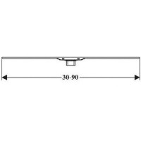 Душевой лоток Geberit CleanLine 20 154.450.KS.1 Хром