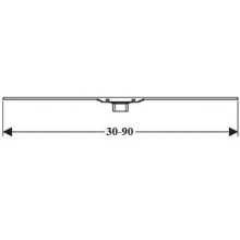 Душевой лоток Geberit CleanLine 20 154.450.KS.1 Хром