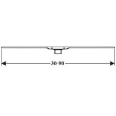 Душевой лоток Geberit CleanLine 20 154.450.KS.1 Хром