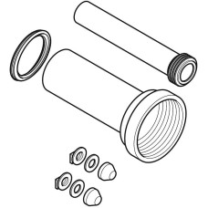 Впускной/выпускной патрубок для унитаза Geberit 152.438.46.1 Черный