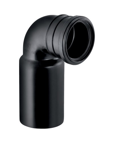 Колено для унитаза Geberit 366.061.16.1 Черный