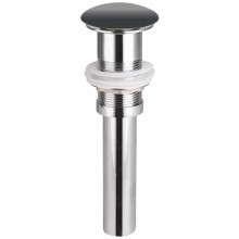 Донный клапан для раковины Ceramica Nova CN2000MDH click-clack Темный антрацит матовый