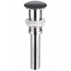 Донный клапан для раковины Ceramica Nova CN2000MDH click-clack Темный антрацит матовый