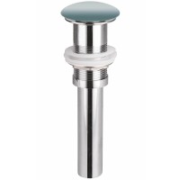 Донный клапан для раковины Ceramica Nova CN2000MLG click-clack Зеленый матовый