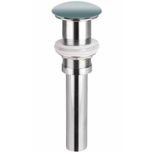 Донный клапан для раковины Ceramica Nova CN2000MLG click-clack Зеленый матовый