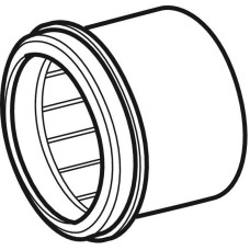 Переходная муфта Geberit PE 367.928.16.1 Черная