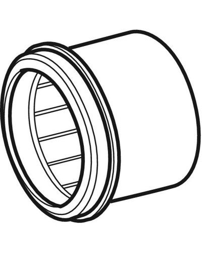 Переходная муфта Geberit PE 367.928.16.1 Черная