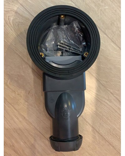 Сифон для душевого поддона Jacob Delafon Flight Neus E9A1364-CP Черный