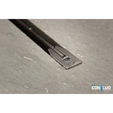 Душевой лоток Pestan Confluo Slim Line 750+ 13100028 с решеткой Хром матовый