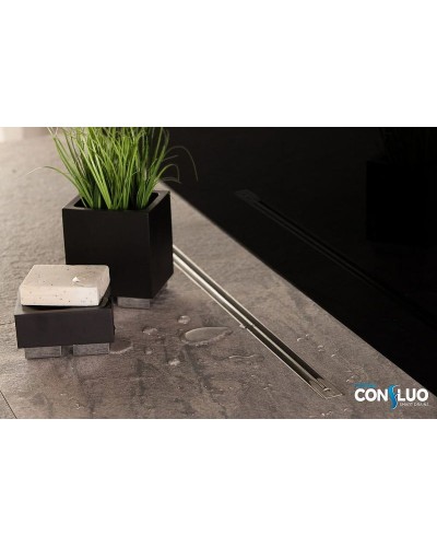 Душевой лоток Pestan Confluo Slim Line 750+ 13100028 с решеткой Хром матовый