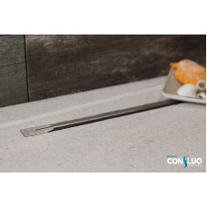 Душевой лоток Pestan Confluo Slim Line 750+ 13100028 с решеткой Хром матовый