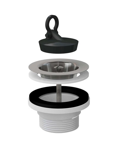 Выпуск для кухонной мойки Alcaplast A33 Нержавеющая сталь