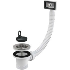 Выпуск для кухонной мойки Alcaplast A331 Нержавеющая сталь