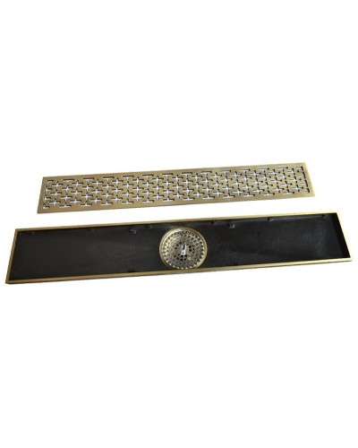 Душевой лоток Bronze de Luxe 500мм 80522BR Бронза