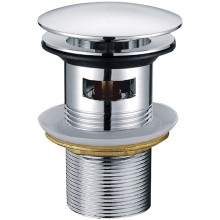 Донный клапан Creavit SF031 click-clack Хром