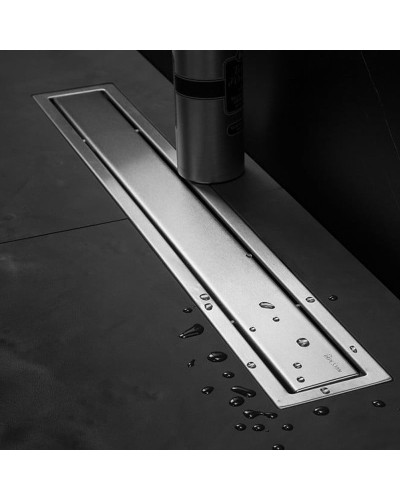 Душевой лоток Pestan Confluo Premium Line 950 13100007 с двухсторонней решеткой Хром матовый / полая под плитку