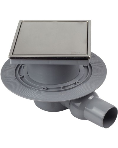 Душевой трап Pestan Confluo Standard 13702556 с двухсторонней решеткой Хром глянцевый / полая под плитку