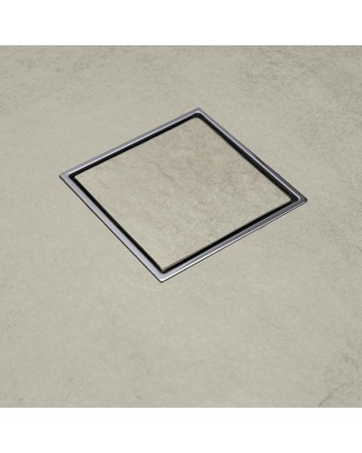 Душевой трап Pestan Confluo Standard 13702559 с двухсторонней решеткой Хром глянцевый / полая под плитку