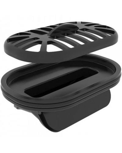 Душевой лоток Pestan Confluo Premium Line 300 White Glass Gold 13100119 с решеткой Белый глянцевый Золото глянцевое