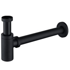 Сифон для раковины BelBagno BB-SMT2-NERO Черный матовый