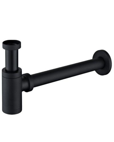 Сифон для раковины BelBagno BB-SMT2-NERO Черный матовый