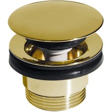 Донный клапан Cezares CZR-SAT20-03/24 click-clack Золото 24 карат