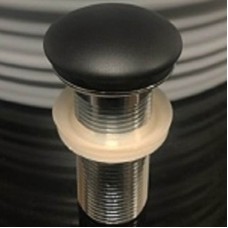 Донный клапан CeramaLux RD026 Черный матовый