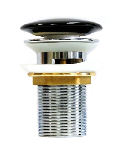 Донный клапан CeramaLux RD026 Черный матовый