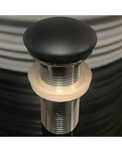 Донный клапан CeramaLux RD025 Черный матовый