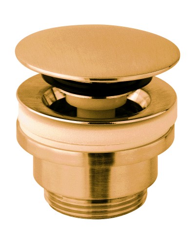 Донный клапан Paffoni ZSCA050HGSP Сlick-Сlack Золото брашированное