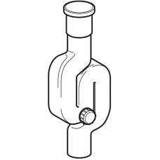 Сифон Geberit PE 367.813.16.1 Черный