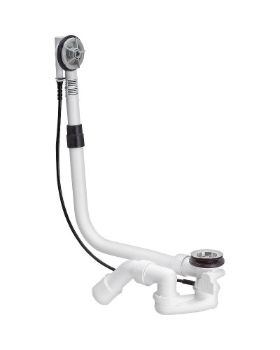 Слив-перелив Viega Multiplex 61631 111069 полуавтомат без накладок