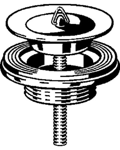 Выпуск для раковины Viega 5121100261 Хром матовый