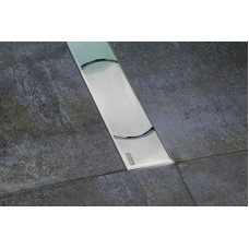 Душевой лоток Ravak Chrome OZ 85 X01427 с решеткой Хром