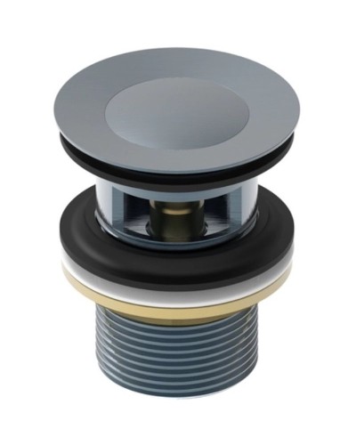 Донный клапан Iddis Slide SLIGM00i88 click-clack Графит