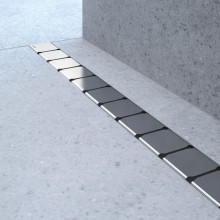 Душевой лоток Ravak 10° OZ 85 X01576 с решеткой Хром