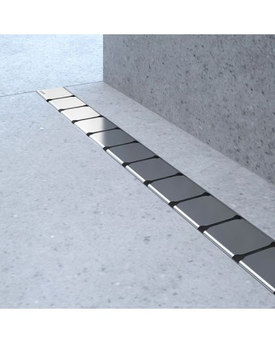 Душевой лоток Ravak 10° OZ 85 X01576 с решеткой Хром