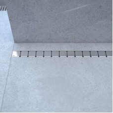 Душевой лоток Ravak 10° OZ 85 X01576 с решеткой Хром